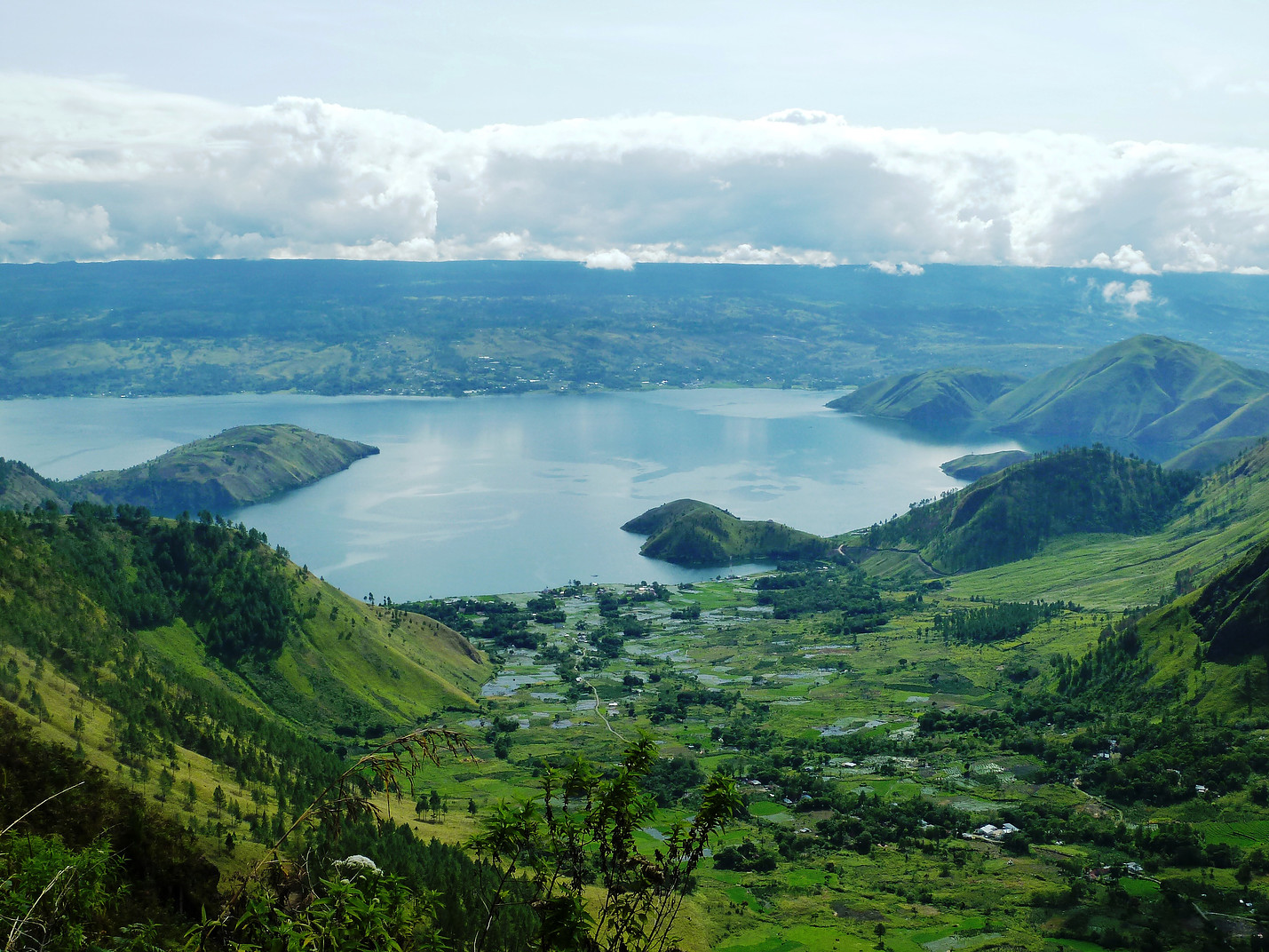 Voyage vélo Indonésie, Voyages d'Ailleurs, lac Toba, Sumatra, Indonésie