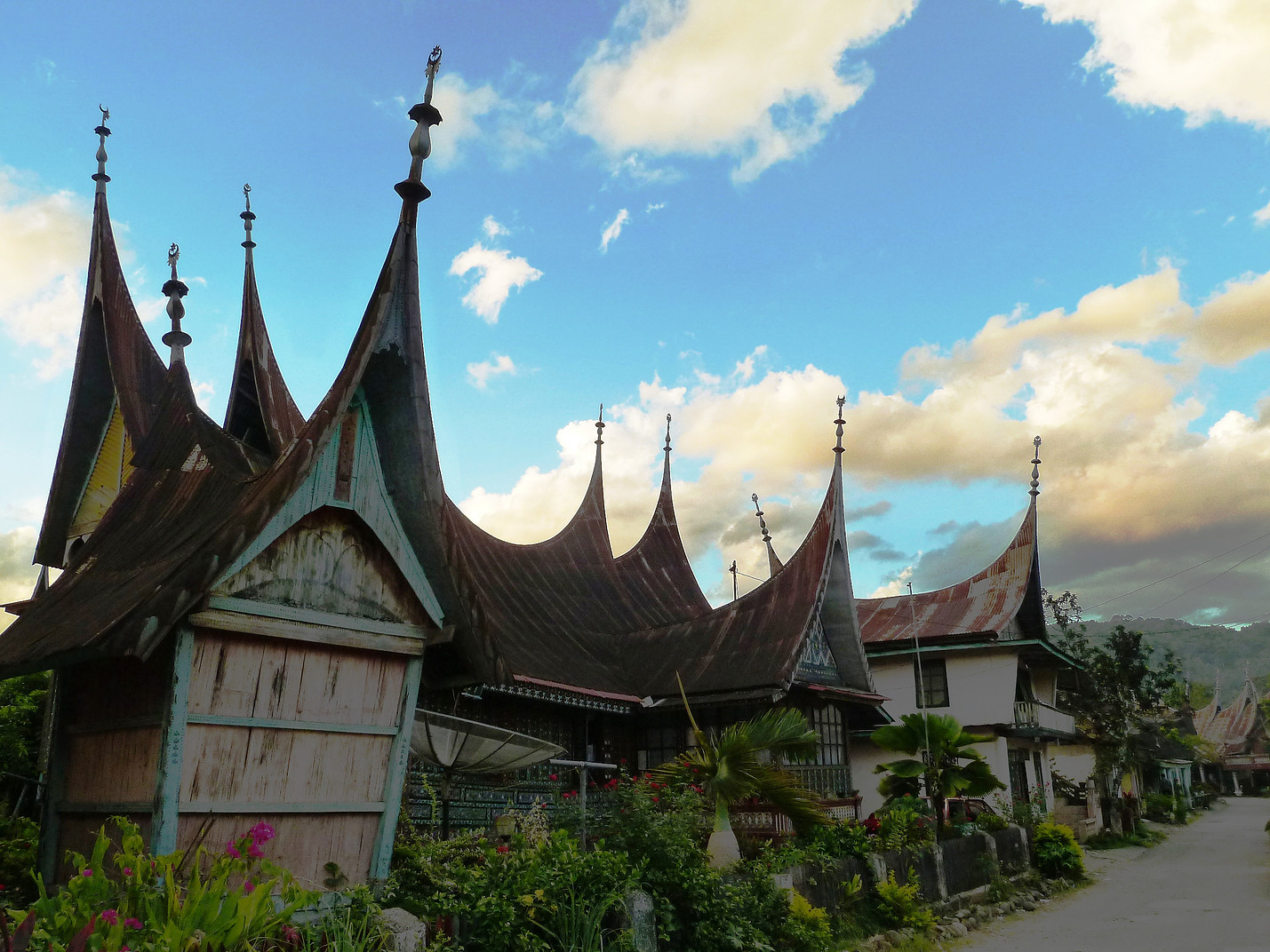 Voyages vélo Indonésie, Voyages d'Ailleurs, Seribu Rumah Gadang, Sumatra, Indonésie